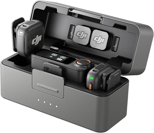 DJI Mic 3 (2 TX + 1 RX + Charging Case)
